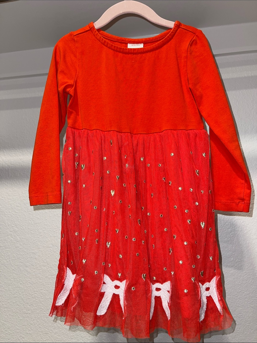 Hanna Andersson Tulle Bow dress